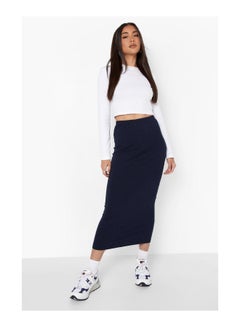 Buy Basic Jersey Midaxi Skirt in UAE