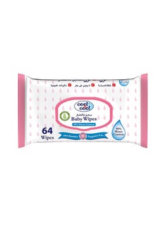 Buy Baby Water Wipes, 64 Count in Saudi Arabia