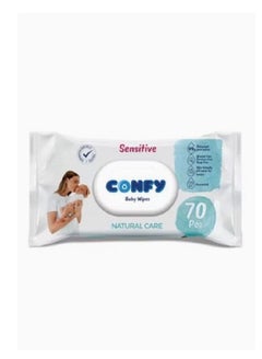 Buy Confy Baby Wipes 70 pcs in UAE