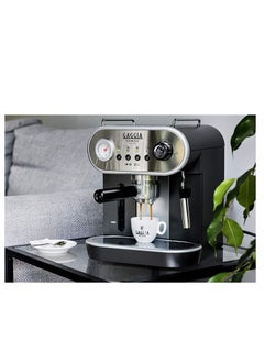 اشتري Gaggia | Carezza Deluxe | Pump Manual Espresso and Coffee Machine | Made In Italy | 2 Years UAE Warranty | Dark Gray في الامارات