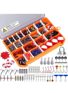 Fishing Accessories Kit, Fishing Tackle Kit with Tackle Box