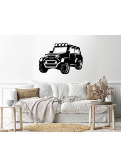 Buy Jeep Sticker wall decal 90x60 Black in Egypt