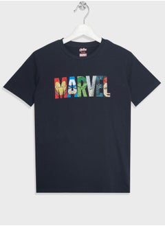 Buy Marvel  Teen Boys Graphic Printed Tee in Saudi Arabia