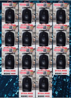 اشتري 14 Pieces SmarTLink Optical Mice The Wired Professional Cool Mouse SL7006MS في السعودية