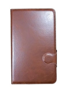 Buy Flip Cover Compatible with Samsung Tab A9 by Amarah Store (Brown) in Egypt