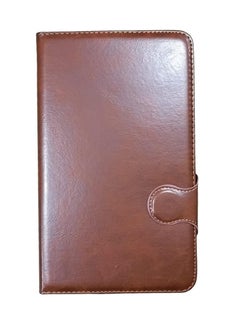 اشتري Flip Cover Compatible with Samsung Tab A9 by Amarah Store (Brown) في مصر