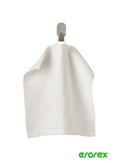 Buy Washcloth white 30x30 cm in Saudi Arabia