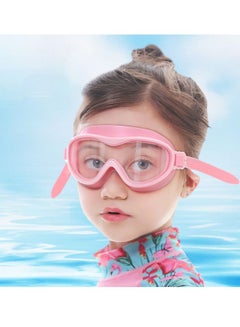Buy Kids Swim Goggles Silicone Waterproof And Anti Fog High Definition Large Frame Diving Goggles in Saudi Arabia