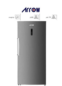 Buy Upright Steam Freezer - 21.2 Feet - 603 Liters - No Frost - Silver - RO1-770VNF in Saudi Arabia