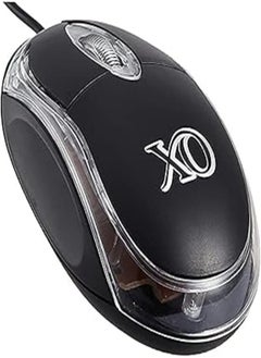 Buy XO B100 Wired Laser Mouse - Black in Egypt