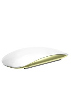 Buy Stable Lightweight Rechargeable Ergonomic Silent Wireless BT Magic Mouse For Computer Mac Phone Tablet Yellow in UAE