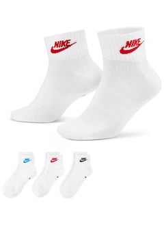 Buy NK NSW Everyday Essential Ankle Socks - 3 Pairs in Egypt