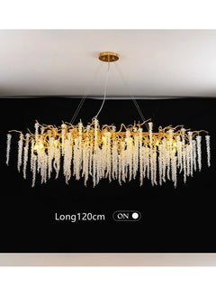 Buy French Luxury Modern Chandelier Simple Villa Duplex  Light Decorative American Branch Living Room Crystal Led Chandelier in Saudi Arabia