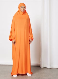 اشتري Praying Dress With Attached Veil في السعودية