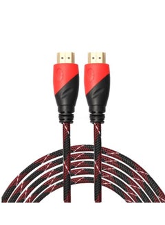 Buy Male HDMI Cable Gold Plated High Speed Version 1.4 Supports 5m in UAE