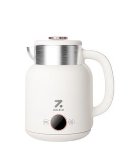 Buy ZOLELE Smart Electric Kettle HK152 Cordless 1.5L Electric Kettle, Fast Boiling 6 Speed Temperature Settings, Auto Shut-Off, LED Indicator Lights - White in UAE