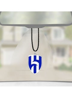 Buy Car Mirror Hanging Pendant Mini Metal Decoration Chain, with Al Hilal Football Club Logo 1Pcs. in Saudi Arabia
