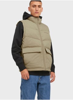 Buy Zip Through Puffer Gilet in Saudi Arabia