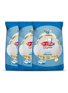 Buy Bundle Of 3 White Sugar - 3kg Mr. Food in Egypt