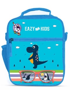 Buy Eazy Kids - Bento Lunch Bag - Dino Blue in UAE