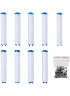 اشتري Negative Ion Stone Beads and Pp Cotton Filters for Filtering Hand-held Shower Heads (for Replacement) في السعودية