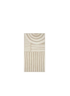 Buy Rug, low pile, beige/white, 80x150 cm in Saudi Arabia