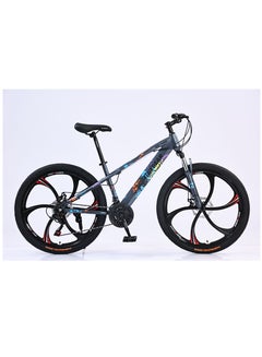 Buy Tiger MTB 26inch with Mag Alloy, Mech Disc Brakes with 21 Speed Gear, Sports Bike, Adult Bicycle, Road Bike, MTB Suspension and Seat, Adjustable Seat Heights, Mountain Bike, Unisex Bicycle-GREY in Saudi Arabia