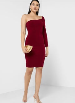 Buy One Shoulder Bodycon Dress in UAE