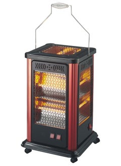 Buy Electric quartz heater and space heater, 2000 watts, 5 heating directions and automatic shut-off in Saudi Arabia