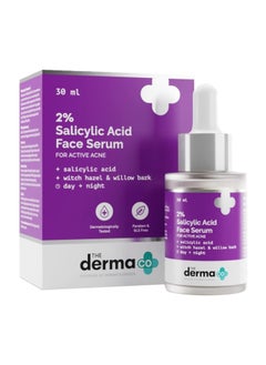 اشتري The Derma Co 2% Salicylic Acid Face Serum for Acne & Acne Marks - 30 ml في الامارات