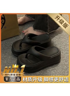 اشتري Soft-soled Thick-soled Flip-flops Womens Outwear 2024 New Style Summer Flip-flops Sandals Fashionable Sandals for MenBlack [Black Label Upgrade] FBJ Black [Black Label Upgrade] FBJ في السعودية