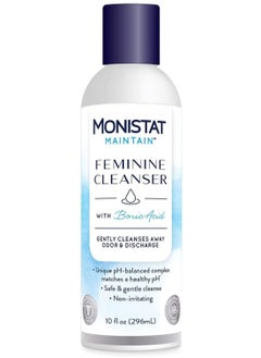 اشتري Monistat Maintain Feminine Wash with Boric Acid, Fragrance Free 296ml في الامارات