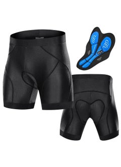 اشتري Cycling Shorts - Men's Cycling Underwear Shorts, 3d Padded Bike Shorts, Breathable Quick Dry Shorts Mountain Bike Pants في السعودية