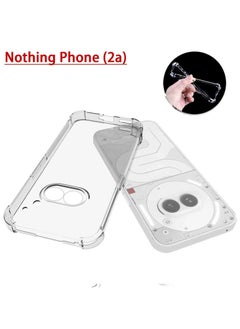 Buy Phone Case For Nothing Phone (2a) Crystal Clear Ultra Slim Anti Scratch Shockproof Protective TPU Back Cover in Saudi Arabia