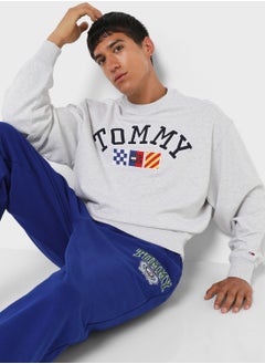 Buy Graphic Crew Neck Sweatshirt in Saudi Arabia