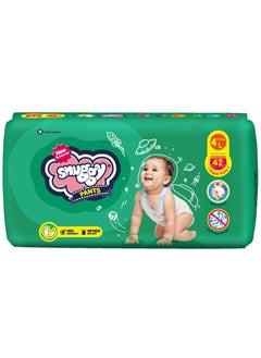 Buy Baby Diaper Pants Large 9-14kg 42 Count in UAE