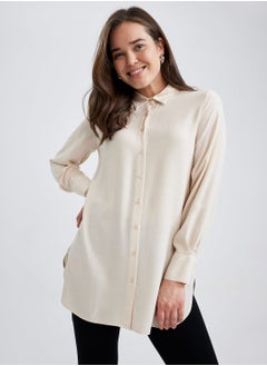 اشتري Button Down Tunic Shirt في السعودية