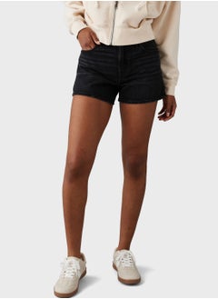 اشتري Pocket Detail Denim Shorts في الامارات