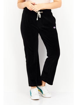 Buy Women Sportswear Fit Brand Logo Training Sweatpants, Black in UAE