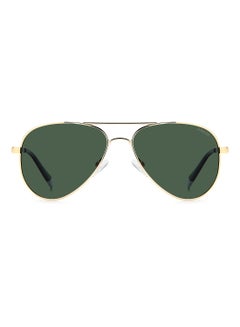 Buy Aviator / Navigator  Sunglasses PLD 6012/N/NEW  GOLDGREEN 56 in UAE