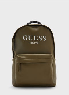 Buy Logo Detailed Backpack in UAE