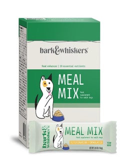 Buy Dr. Mercola Bark & Whiskers Meal Mix for Adult Dogs, 8.09 Oz. (229.5 g), 30 Packets, Offers 20 Essential Nutrients, Promotes Digestive Health, Veterinarian Formulated, Non-GMO in UAE