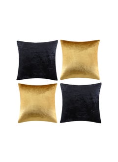 Buy Set of 4 Pillow Cover Protector Cushion Covers Pillowcase Home Decor Decorations for Sofa Couch Bed Chair Car in Saudi Arabia