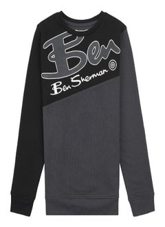 Buy Ben Sherman Graphic Print Crew Neck Sweatshirt in UAE