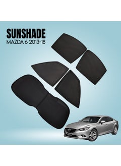 Buy Car Sunshade All Side Sunshade UV and Heat Protection Front Back Sides Sun Shades High Quality For MAZDA 6 2013-2018 in Saudi Arabia