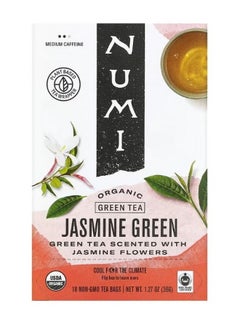 اشتري Organic Green Tea Jasmine Green 18 Tea Bags 1.27 oz 36 g في الامارات