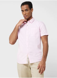 Buy Thomas Scott Classic Slim Fit Pure Cotton Casual Shirt in Saudi Arabia