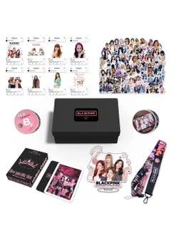 Buy Blackpink Gift Box Set With Lomo Cards, Acrylic Stand, Hand Account Tape, Lanyard, Stickers, Photo Card in UAE