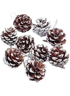 Buy 9 Pieces Of Pine Cone Christmas Tree Decorations in Egypt