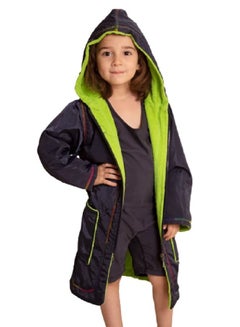 Buy A bathrobe for girls and boys - a children's bathrobe - a two-layer bathrobe - from the outside waterproof and from the inside a cotton towel - with a zipper and a belt - with a head cover in Egypt